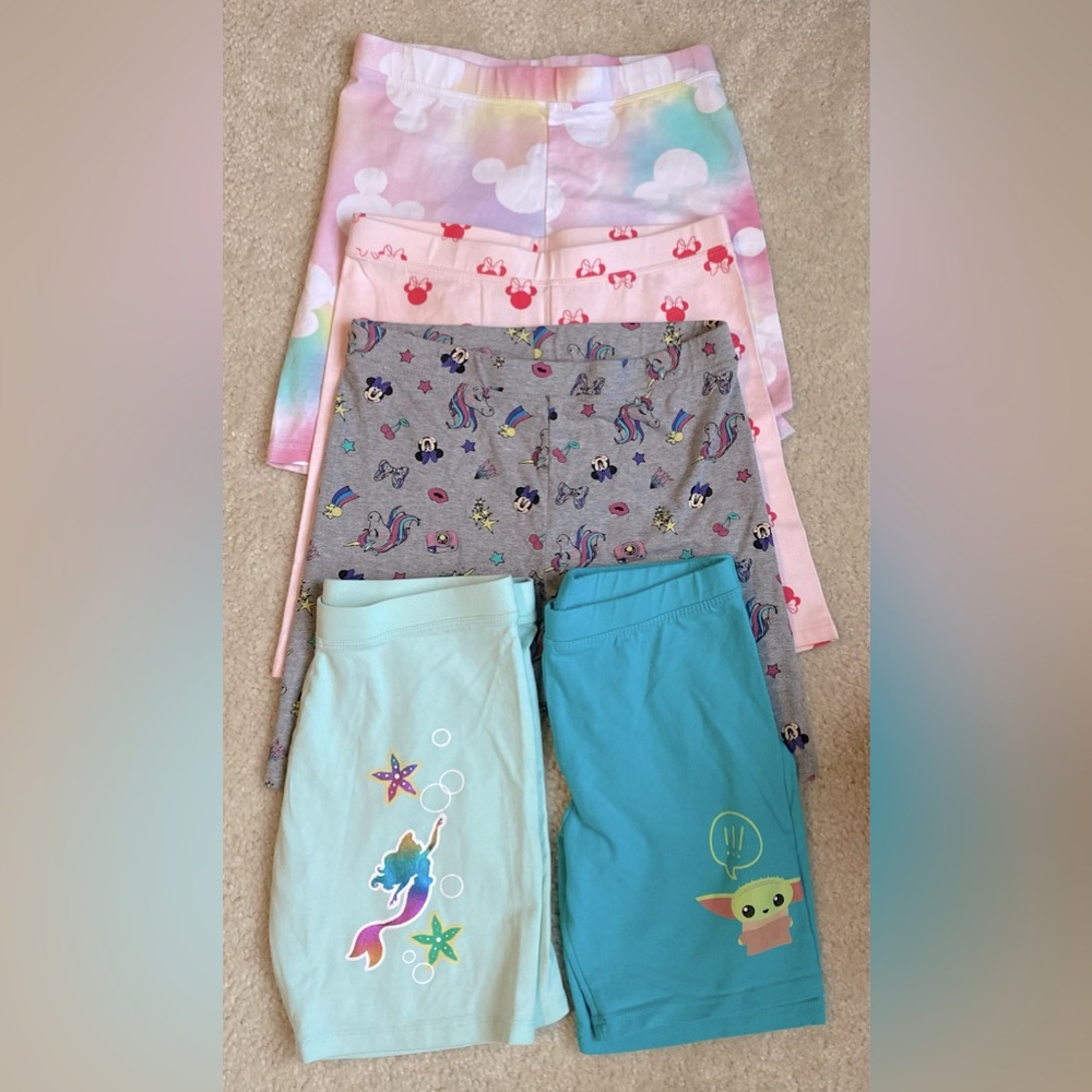 Girls 9-10 Disney Bike Shorts